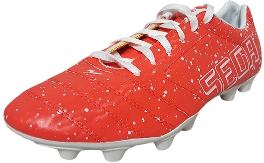 Sega New Spectra Red Mens Football Shoes