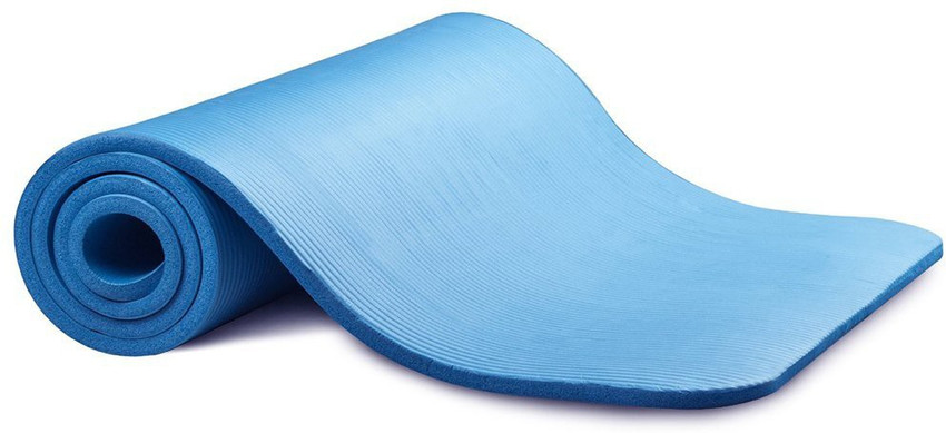 TIMA Extra Thick NBR Foam Yoga Mat Size 6 Feet x 2 Feet Blue 10
