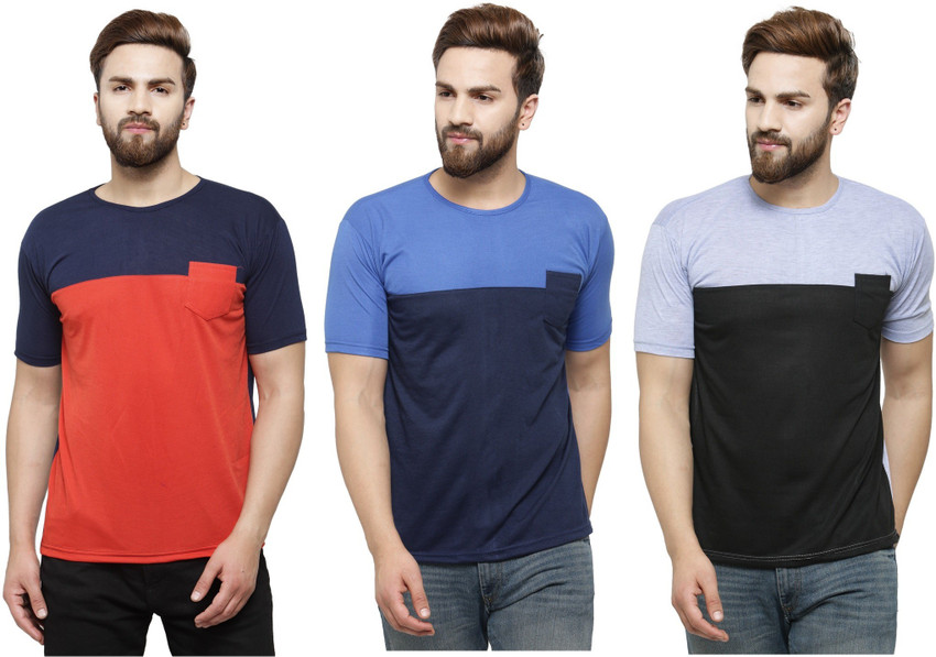 Rico Sordi Solid Men Round Neck Black T Shirt Buy Rico Sordi