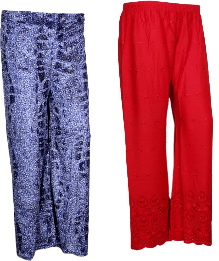 Buy Multicoloured Trousers & Pants for Girls by INDIWEAVES Online