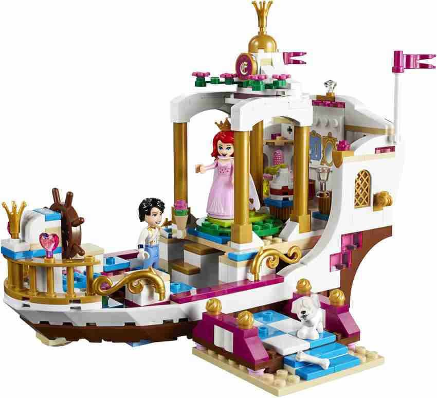 Little mermaid lego boat discount