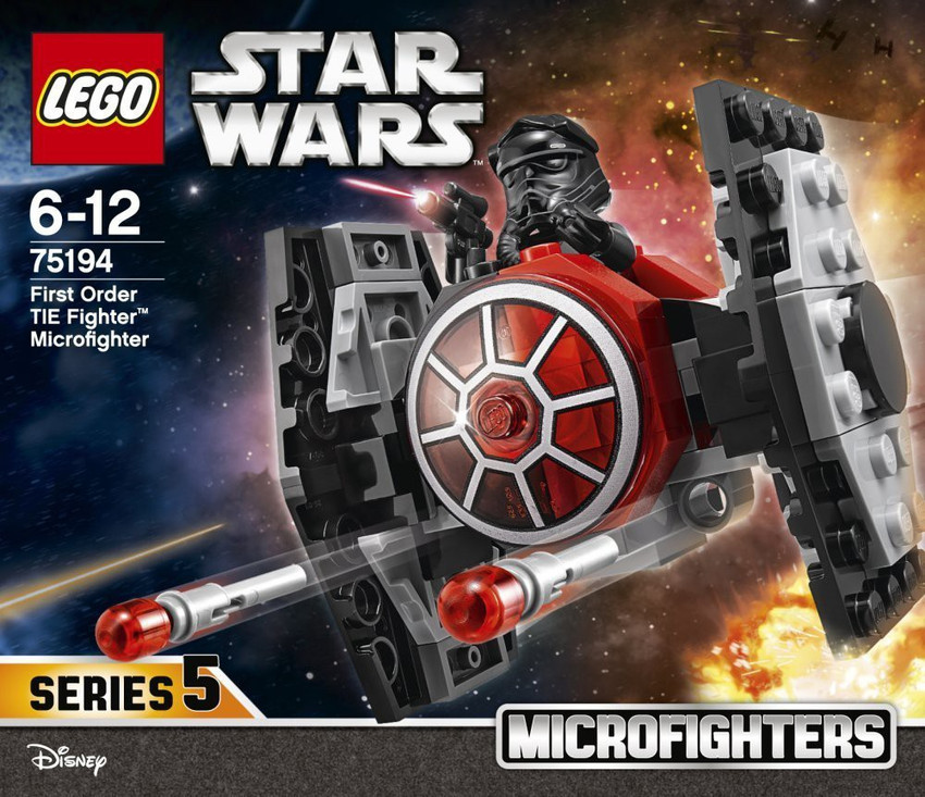 Lego first order tie fighter microfighter discount