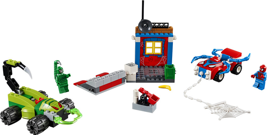Lego jr spiderman clearance
