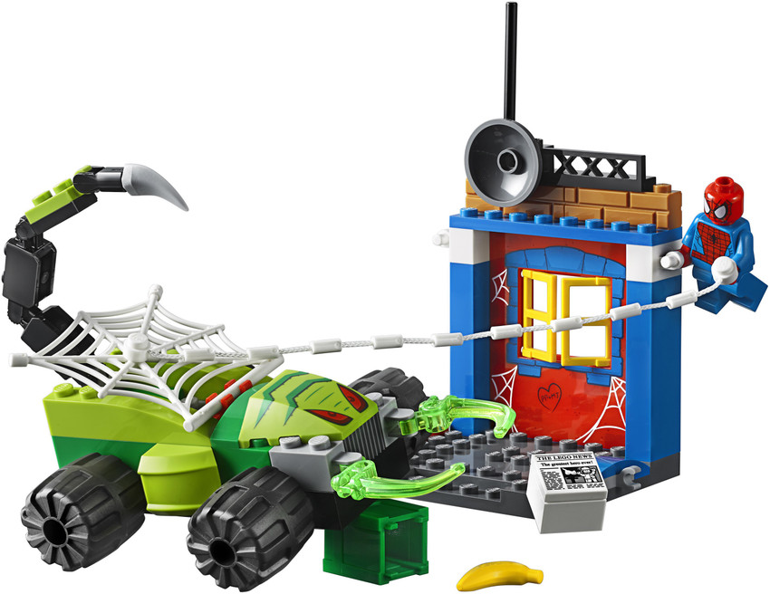 Lego spider deals man scorpion