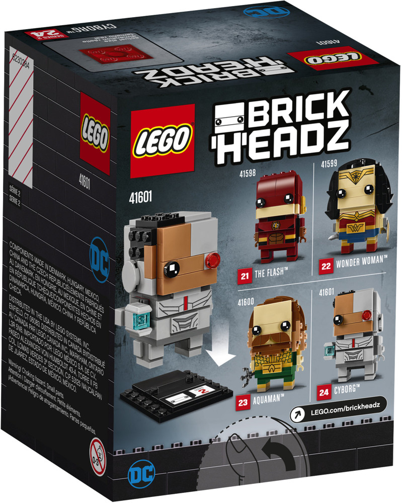 LEGO BrickHeadz Cyborg 108 pcs BrickHeadz Cyborg 108 pcs