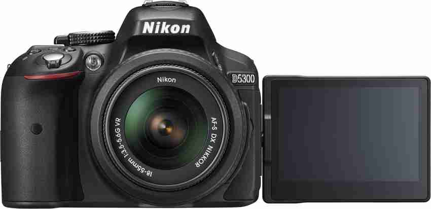 Nikon D5300 DSLR Kit + 18-55mm f/3.5-5.6G AF-P DX VR & 70-300mm f