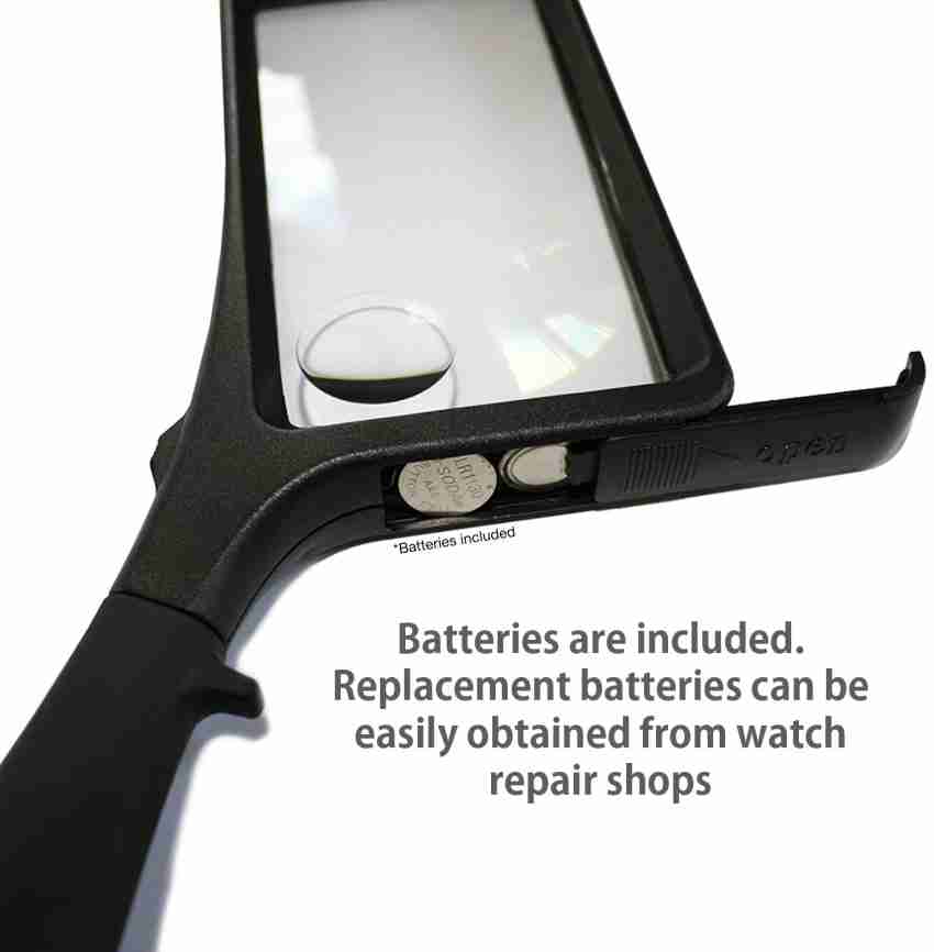 LUMANGNY Plastic Magnifying Glass 60-100x With Light, 60X-100X at Rs 2000  in New Delhi