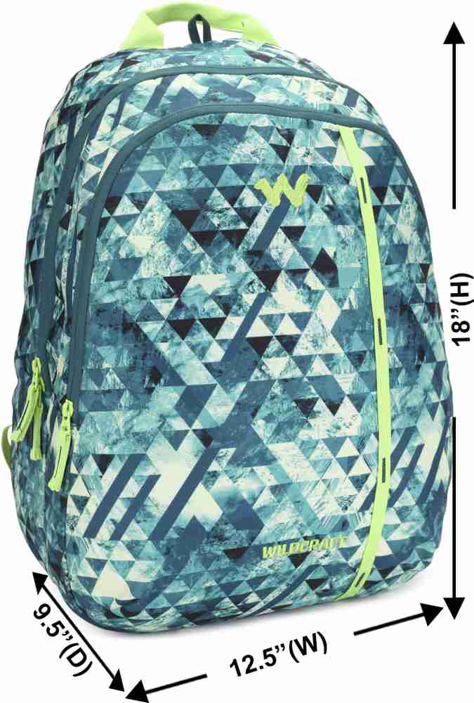 Wildcraft backpack online camo 1 green