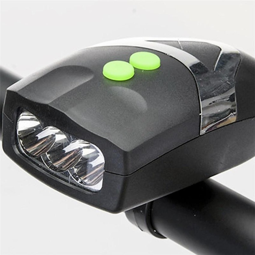 FurMito Bicycle Multi Sound Horn With 2 Blinkers LED Front Rear