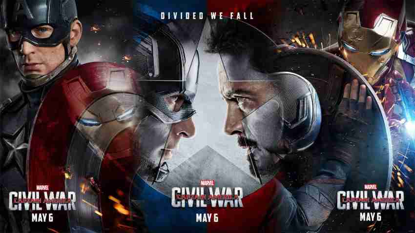 CAPTAIN AMERICA CIVIL WAR Bluray Movie 1080p Full HD with Dual