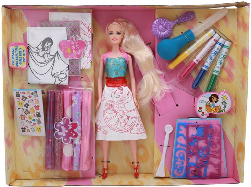 Barbie makeup hot sale kit flipkart