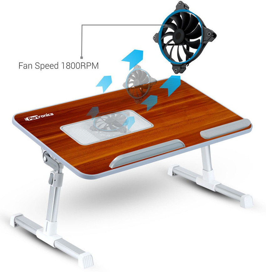 Portronics laptop cooling sales stand