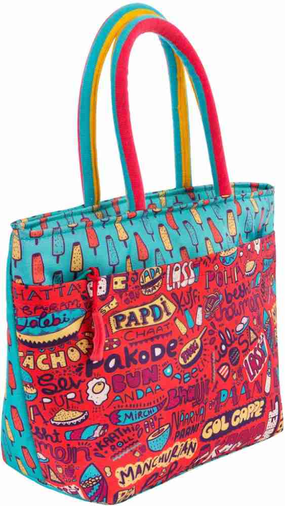 Buy chumbak Women Red Blue Shoulder Bag Red Online Best Price in India Flipkart