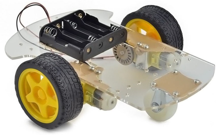 Buy 2WD Two Wheel Drive DIY Kit - A Smart Robot Car with Chassis Online in  India - Robocraze