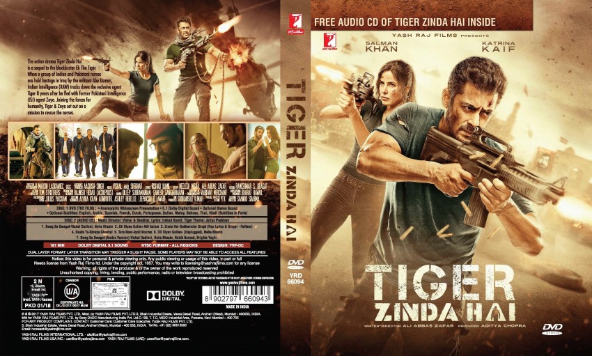 TIGER ZINDA HAI DVD Price in India Buy TIGER ZINDA HAI DVD