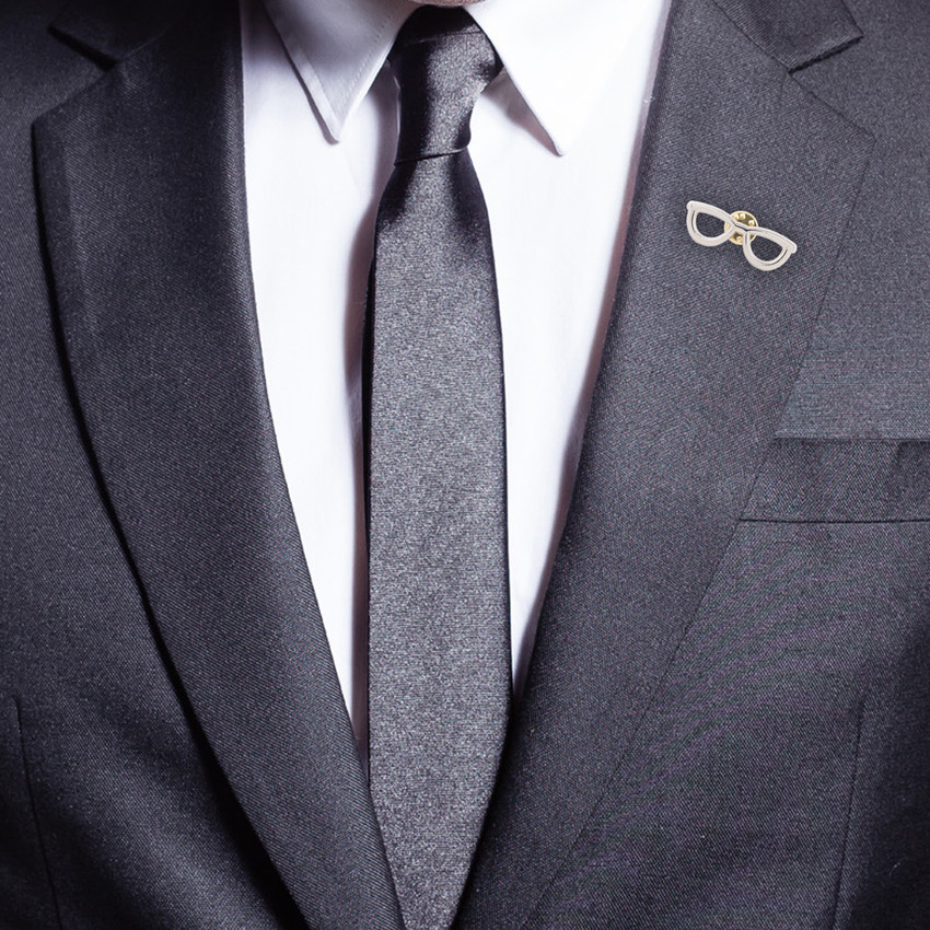 Men's brooch for blazer shop