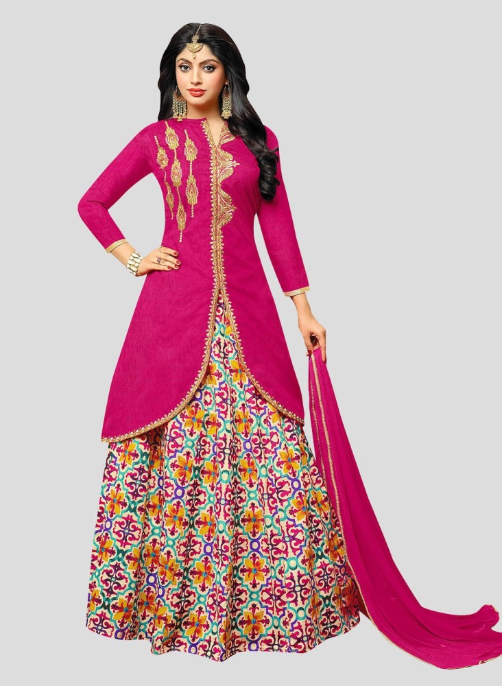 Flipkart hotsell lehenga kurti