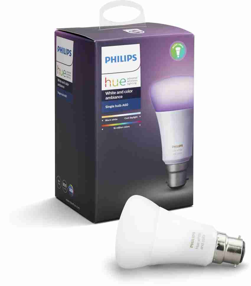 PHILIPS Hue Base B22 10 Watt White and color ambience