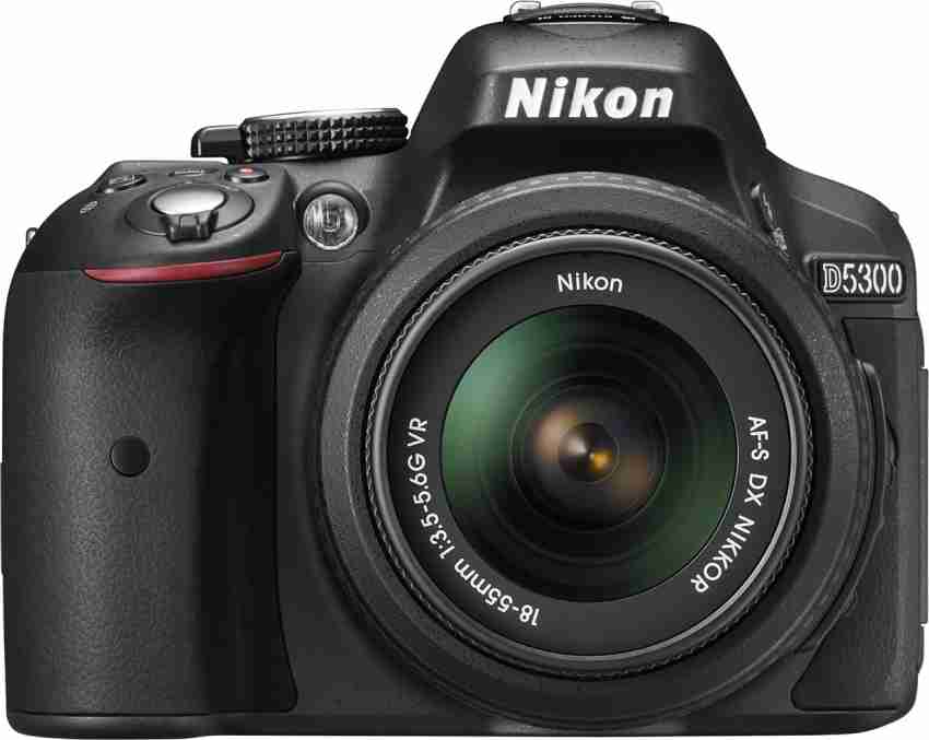 Buy Nikon D5600 DSLR Camera with 18-55 mm and 70-300 mm Dual Lens Kit,  Black at Reliance Digital