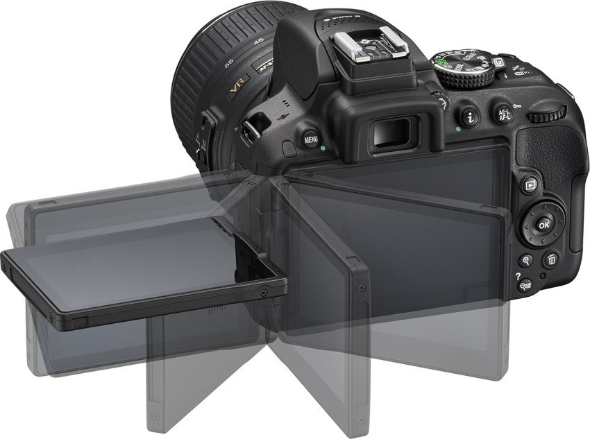 Nikon DSLR D5300 with D-ZOOM KIT: AF-P 18-55mm f/3.5-5.6G VR AF-P 70-300mm  f/4.5-6.3G ED VR at Rs 45390, निकॉन डीएसएलआर कैमरा in Agra