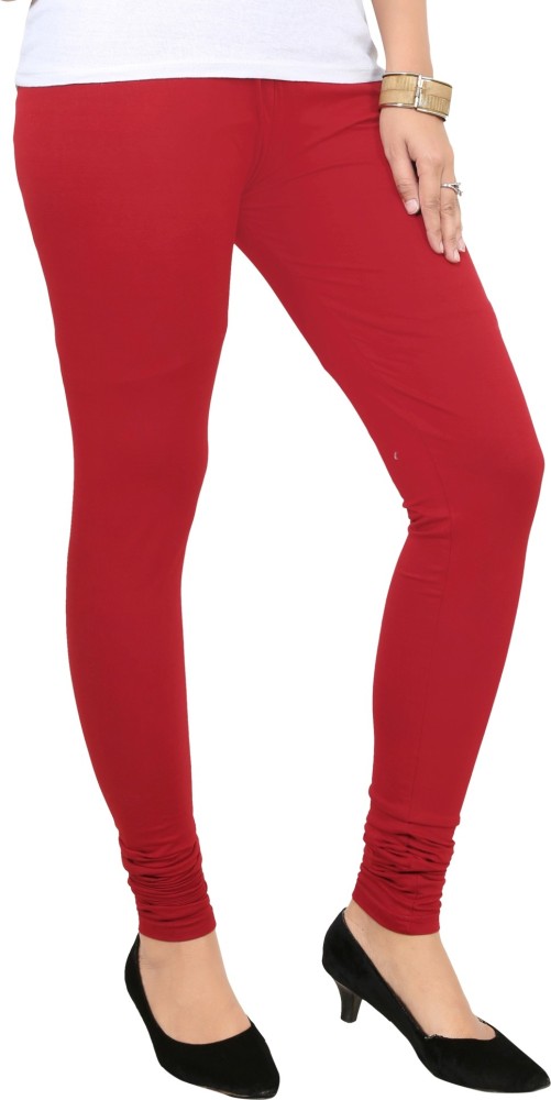 AGSfashion Women's Lycra Cotton Leggings Red and Skin colors Ankle Length  Ethnic Wear Legging Price in India - Buy AGSfashion Women's Lycra Cotton Leggings  Red and Skin colors Ankle Length Ethnic Wear