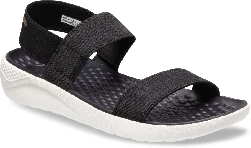 CROCS Literide Women Black Flats Buy CROCS Literide Women Black