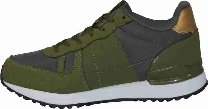 LOTTO ROCHESTER OLIVE GOLDEN Running SHOES For MEN 7 Walking Shoes For Men Buy LOTTO ROCHESTER OLIVE GOLDEN Running SHOES For MEN 7 Walking Shoes For Men Online at Best Price Shop