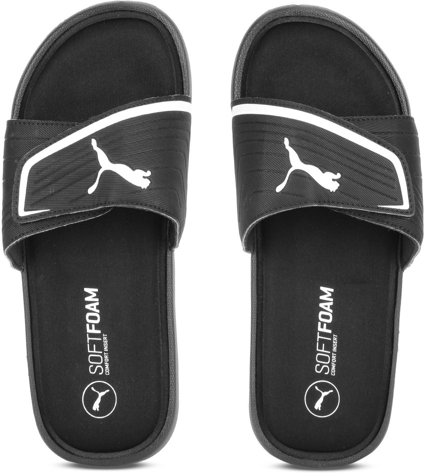 PUMA Men Starcat Sfoam Slides Buy Puma Black Puma White Color