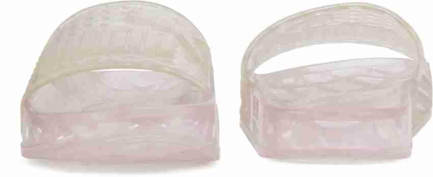 Puma jelly slides on sale clear