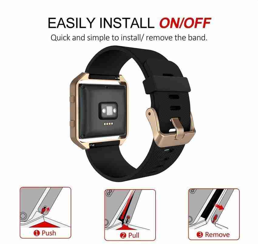 Watch strap hotsell for fitbit blaze