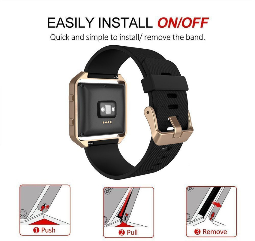 ACUTAS Sport Silicone Replacement Strap With Frame For Fitbit Blaze Smart Watch Strap Price in India Buy ACUTAS Sport Silicone Replacement Strap With Frame For Fitbit Blaze Smart Watch Strap online