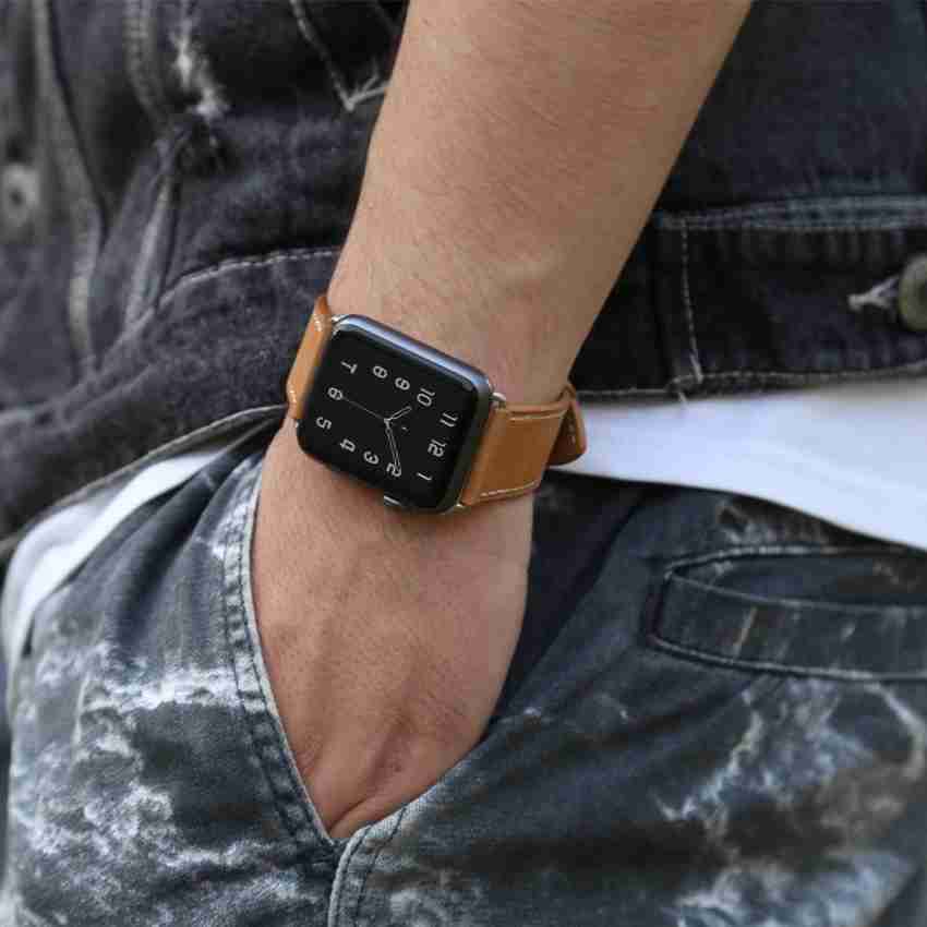 Leather strap for outlet apple watch series 3