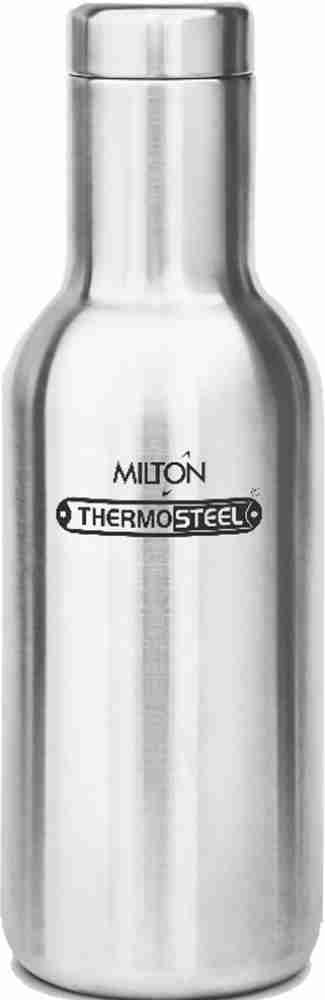 Milton Thermosteel Optima Flask, Steelplain,Silver