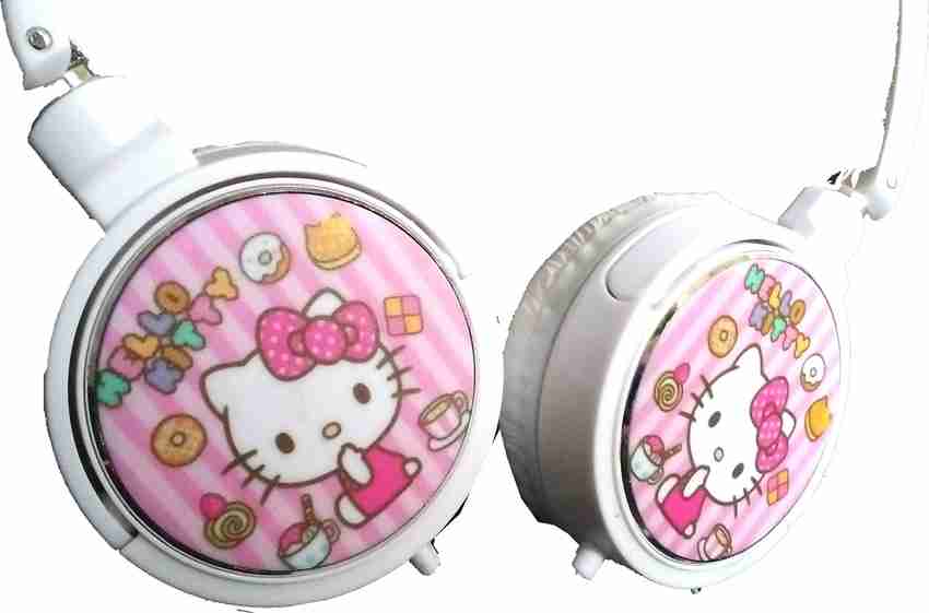 Headset hello kitty pink sales