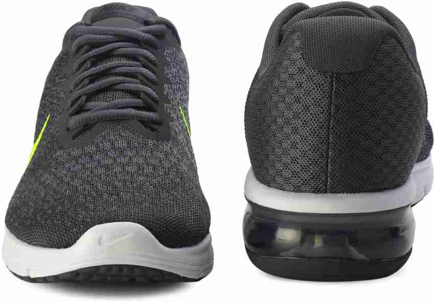 Nike men's air max sequent 2 running shoes hotsell