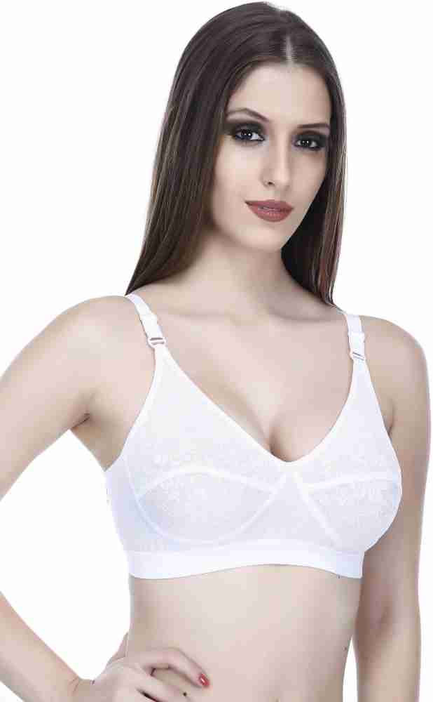 ELINA Women Full Coverage Non Padded Bra - Buy ELINA Women Full Coverage  Non Padded Bra Online at Best Prices in India