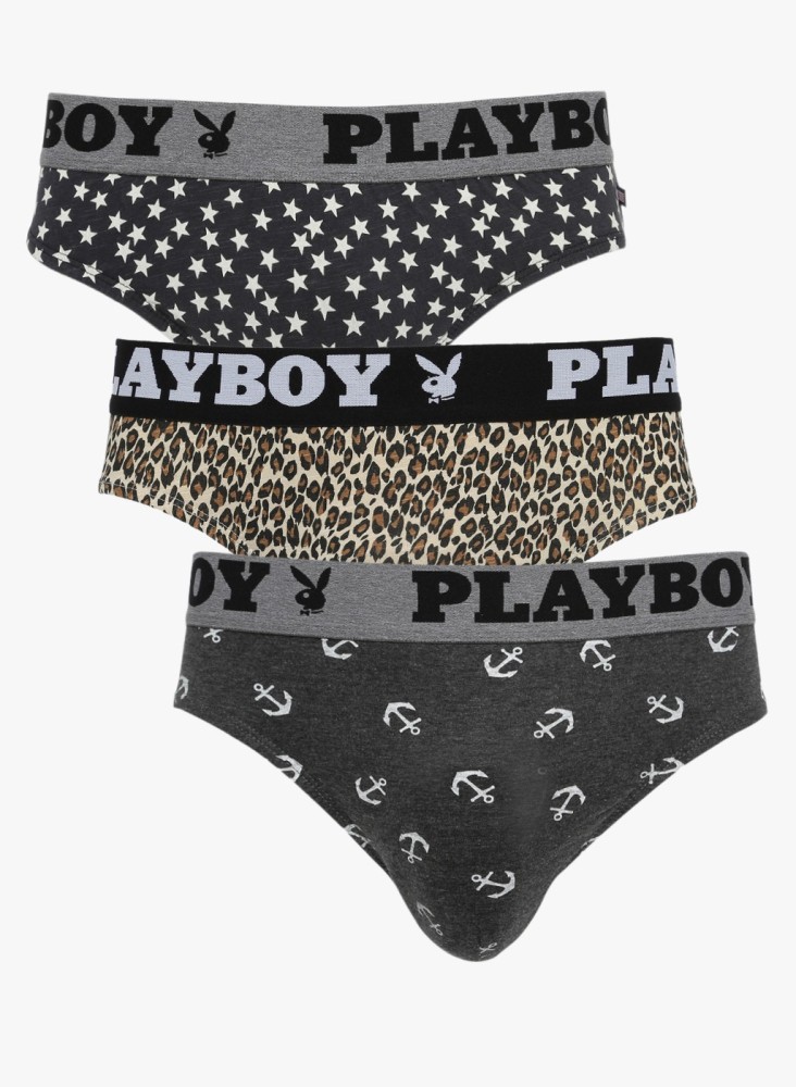 Playboy men underwear, Men's Fashion, Bottoms, New Underwear on