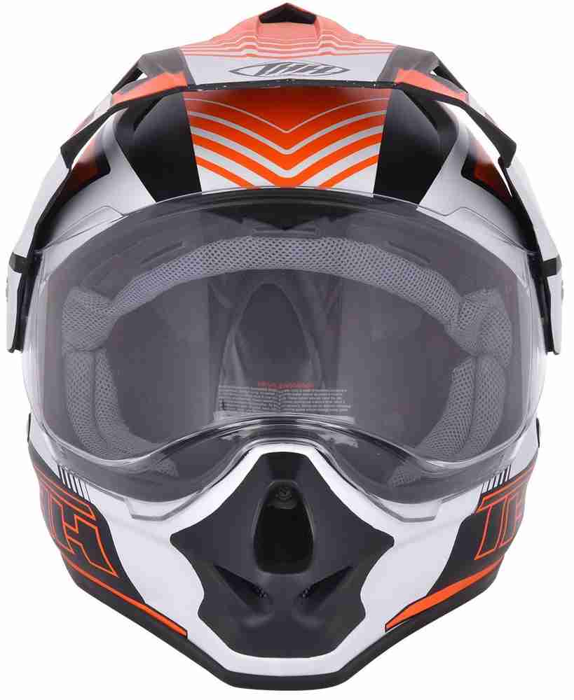THH HELMETS TX 13 Orange Velocity Matte Motorbike Helmet Buy