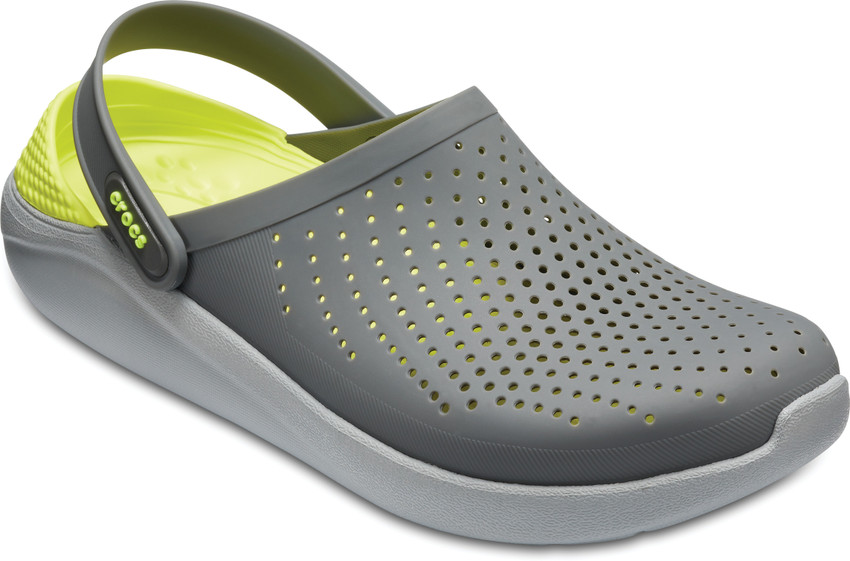 CROCS Literide Men Grey Clogs Buy CROCS Literide Men Grey Clogs