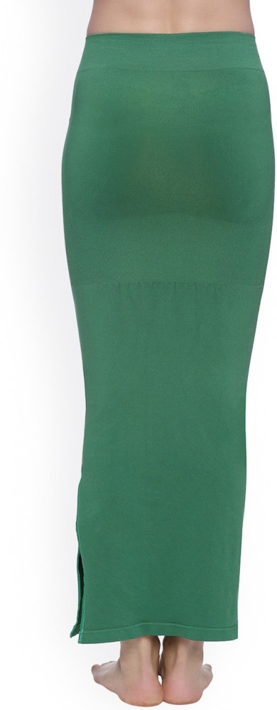 Trendzino Saree Shapewear Green Color Nylon Blend, Lycra Blend