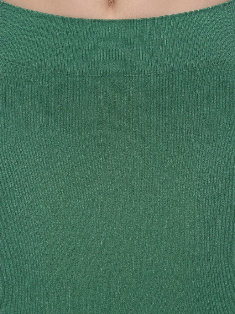 COMFORT LAYER 22 - Saree Shaper - Light Green Nylon Blend