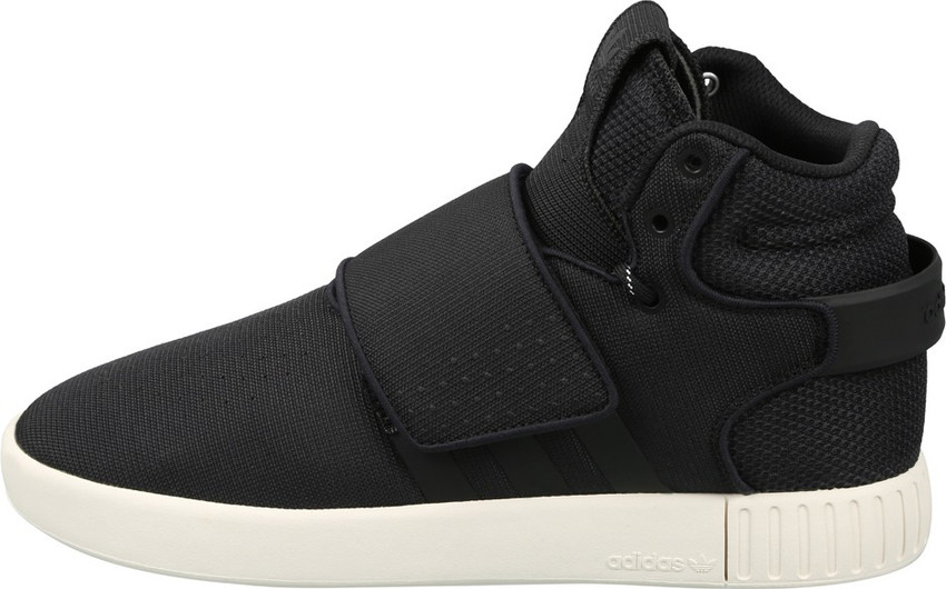 Adidas originals mens tubular invader strap trainers black shop