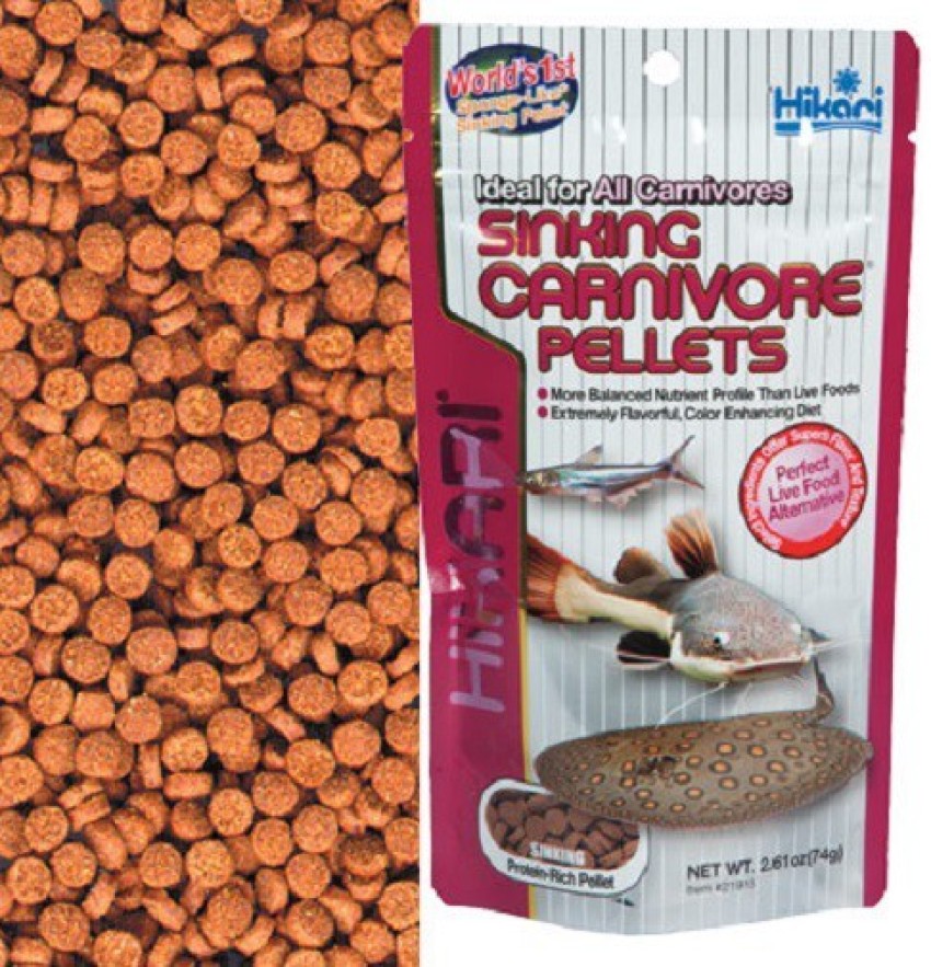 Hikari tropical 2024 sinking carnivore pellets