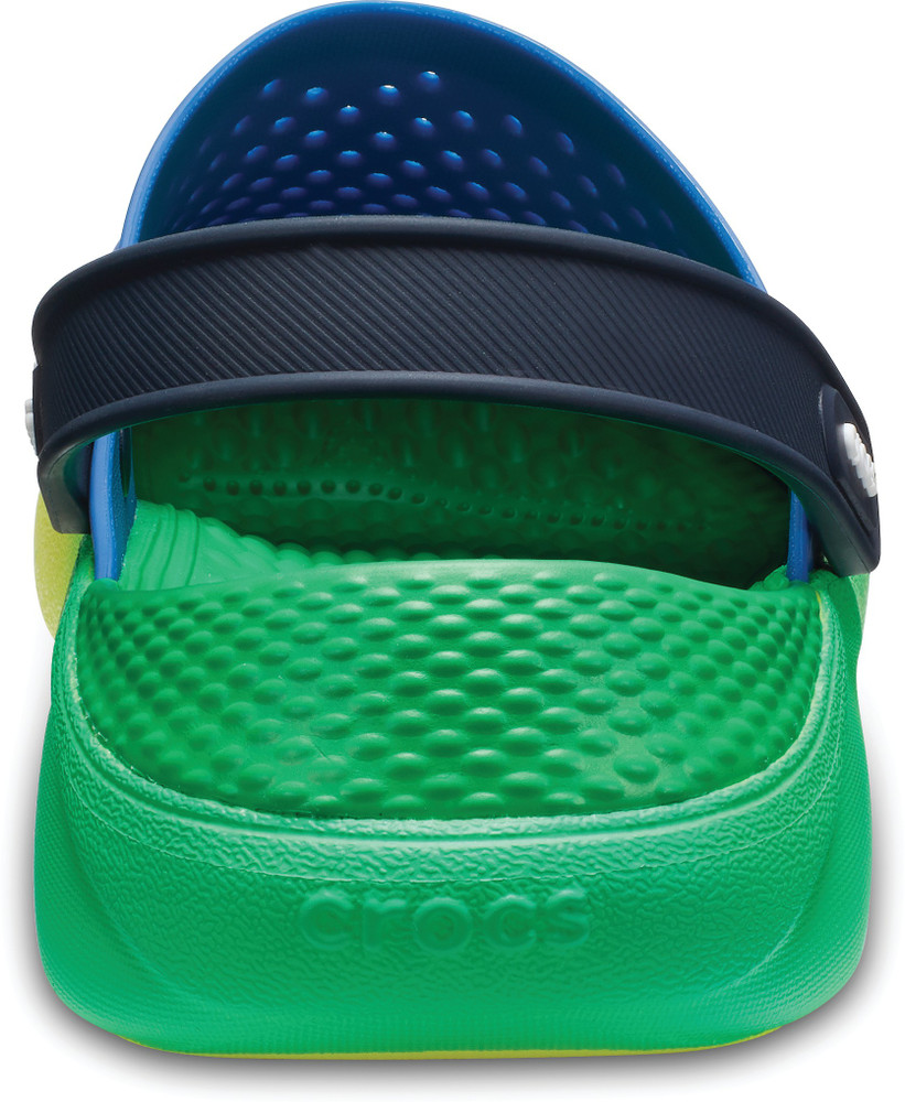 Crocs blue shop green