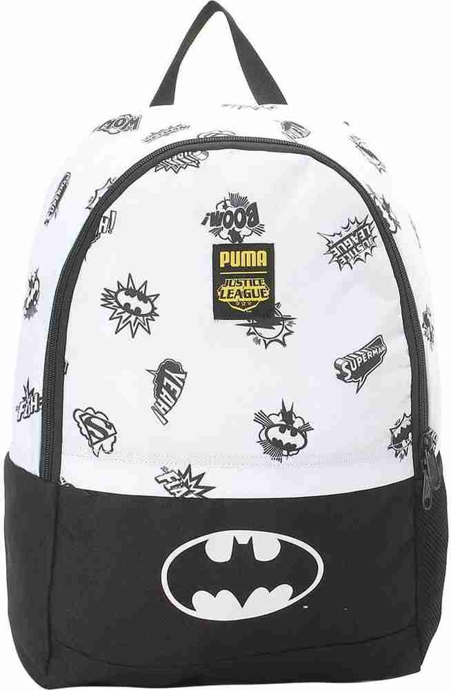 PUMA Justice League Large Backpack 20 L Backpack Black White Price in India Flipkart