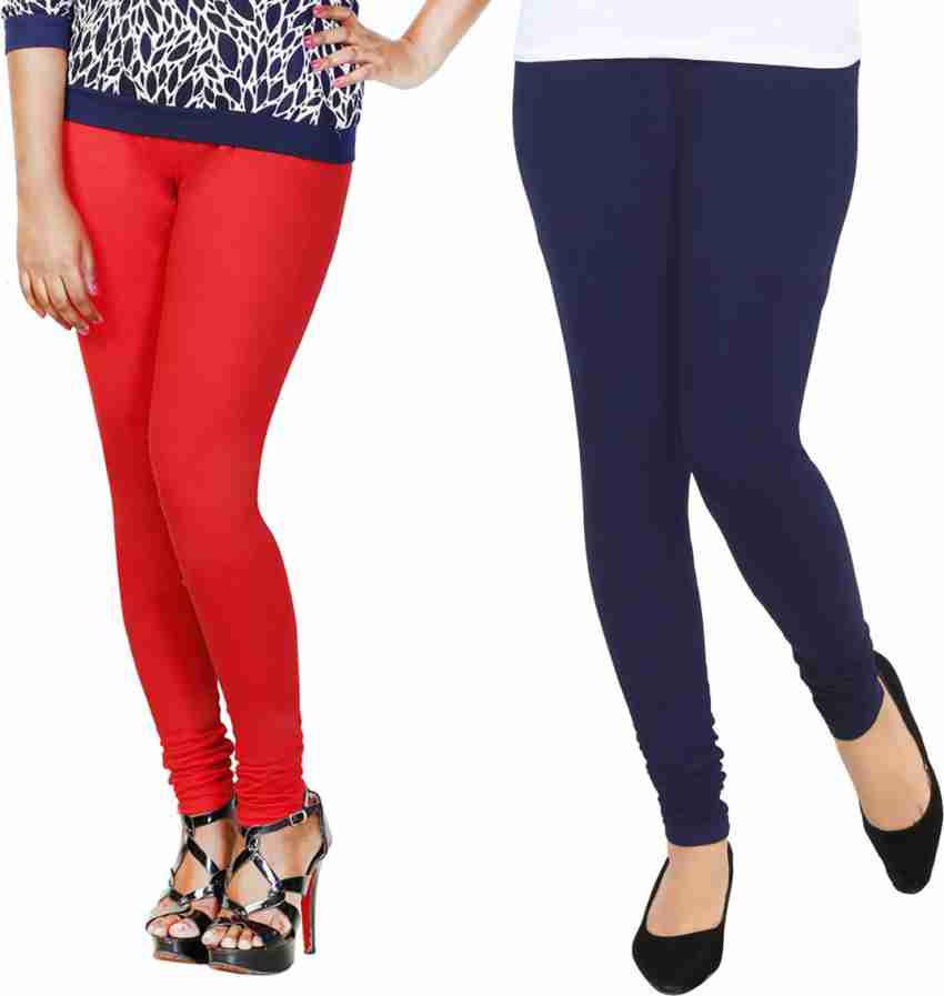 AGSfashion Women's Lycra Cotton Leggings (Red & N.Blue_Free Size)-PO2  Churidar Ethnic Wear Legging Price in India - Buy AGSfashion Women's Lycra  Cotton Leggings (Red & N.Blue_Free Size)-PO2 Churidar Ethnic Wear Legging  online at