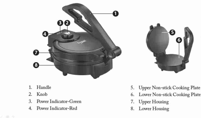 Prestige prm 4.0 roti outlet maker