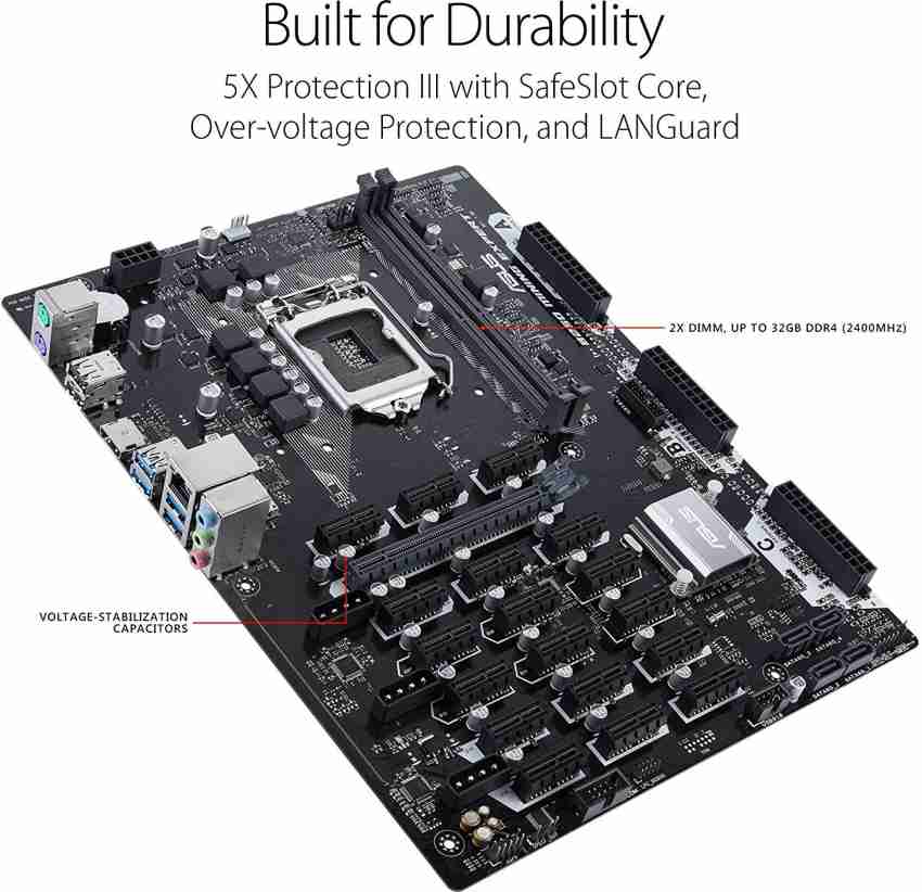 ASUS B250 MINING EXPERT Intel LGA-1151 DDR4 for 