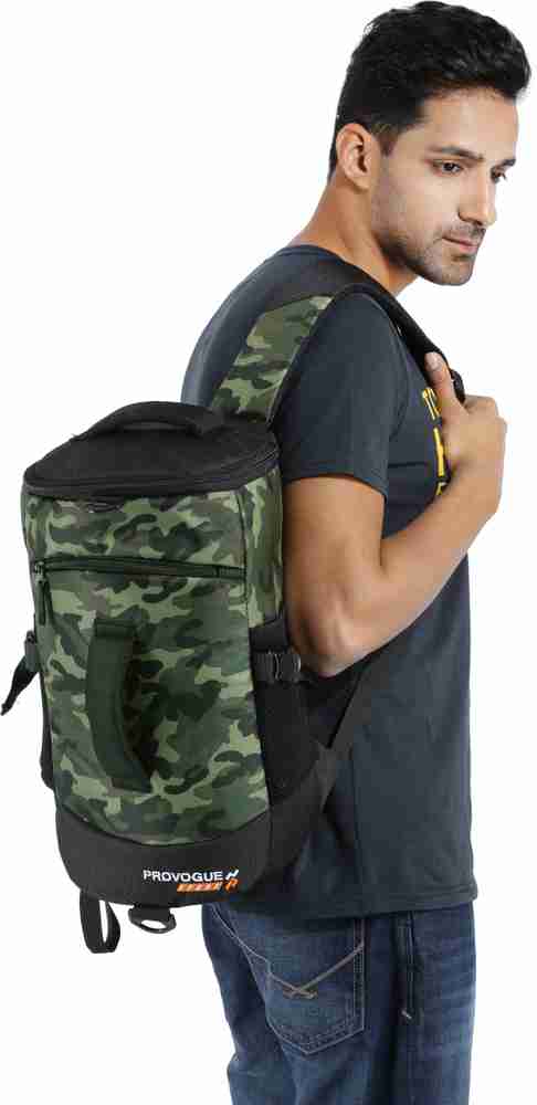 Provogue Sports MILITARY HI STORAGE DUFFEL 30 L Laptop Backpack Camoflouge Price in India Flipkart