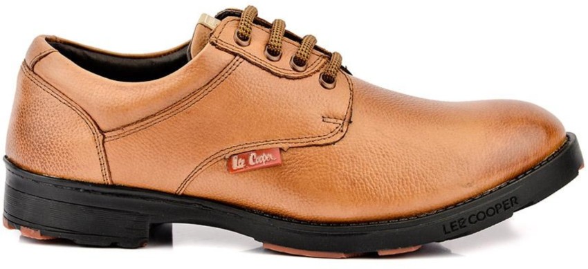 LEE COOPER Lace Up For Men Buy Tan Color LEE COOPER Lace Up For Men Online at Best Price Shop Online for Footwears in India Flipkart